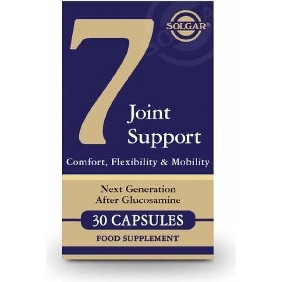 Solgar 7 Complex support for joints, cartilage and bones 30 capsules 1×30 tbl, food supplement