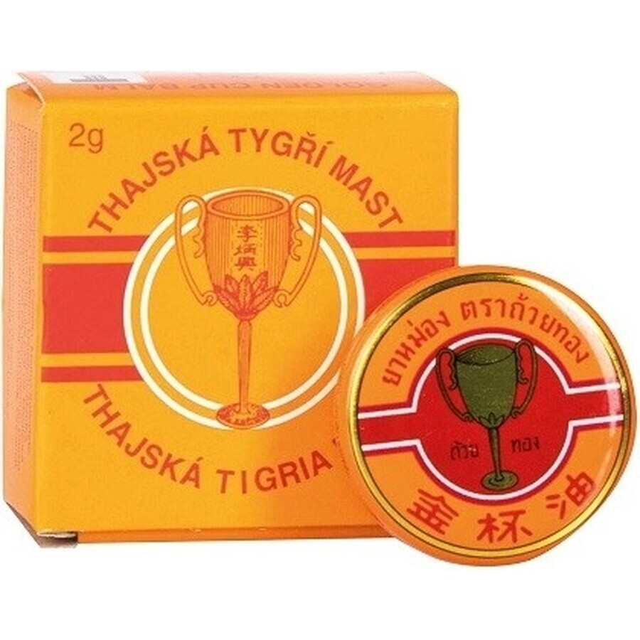 Unguent tigru Thai GOLDEN CUP BALM 1x2 g