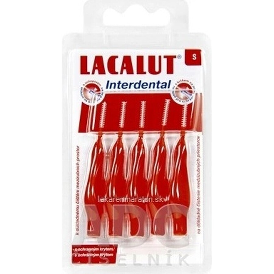 LACALUT INTERDENTAL FLEXIBLE S 1×5 st, complete reiniging van interdentale ruimtes