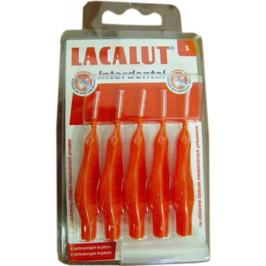 LACALUT INTERDENTAL FLEXIBLE S 1×5 st, complete reiniging van interdentale ruimtes