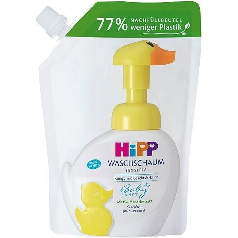 HIPP BABYSANFT spumă de spălat 1×250ml, spumă de spălat, refill