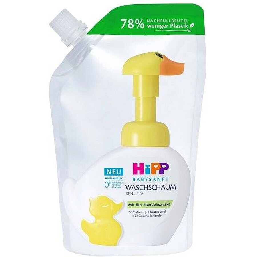 HIPP BABYSANFT spumă de spălat 1×250ml, spumă de spălat, refill