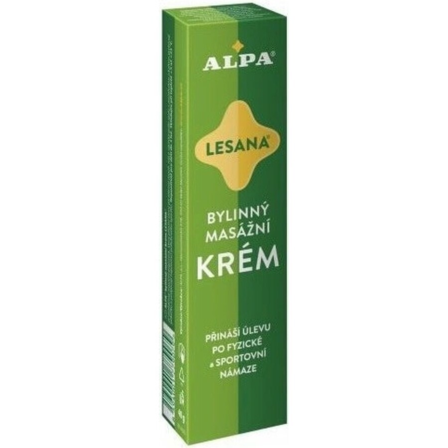 ALPA CREAM LESANA 1×40 g, masaj pe bază de plante