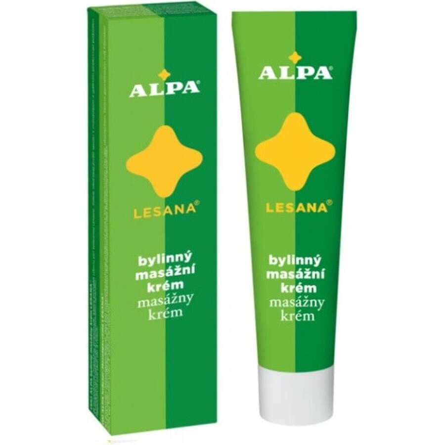 ALPA CREAM LESANA 1×40 g, masaj pe bază de plante