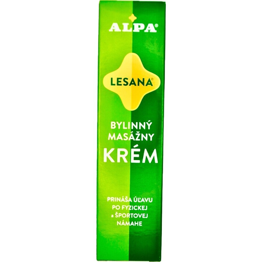 ALPA CREAM LESANA 1×40 g, masaj pe bază de plante