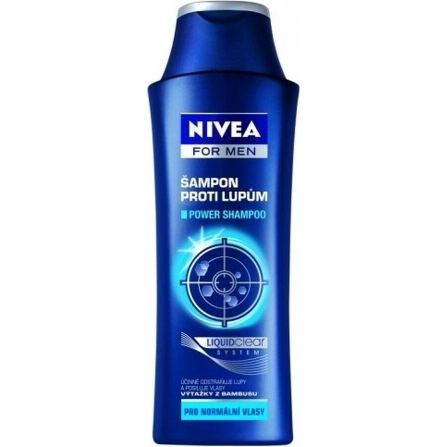 Nivea Men Power Champú anticaspa 1×250 ml, champú