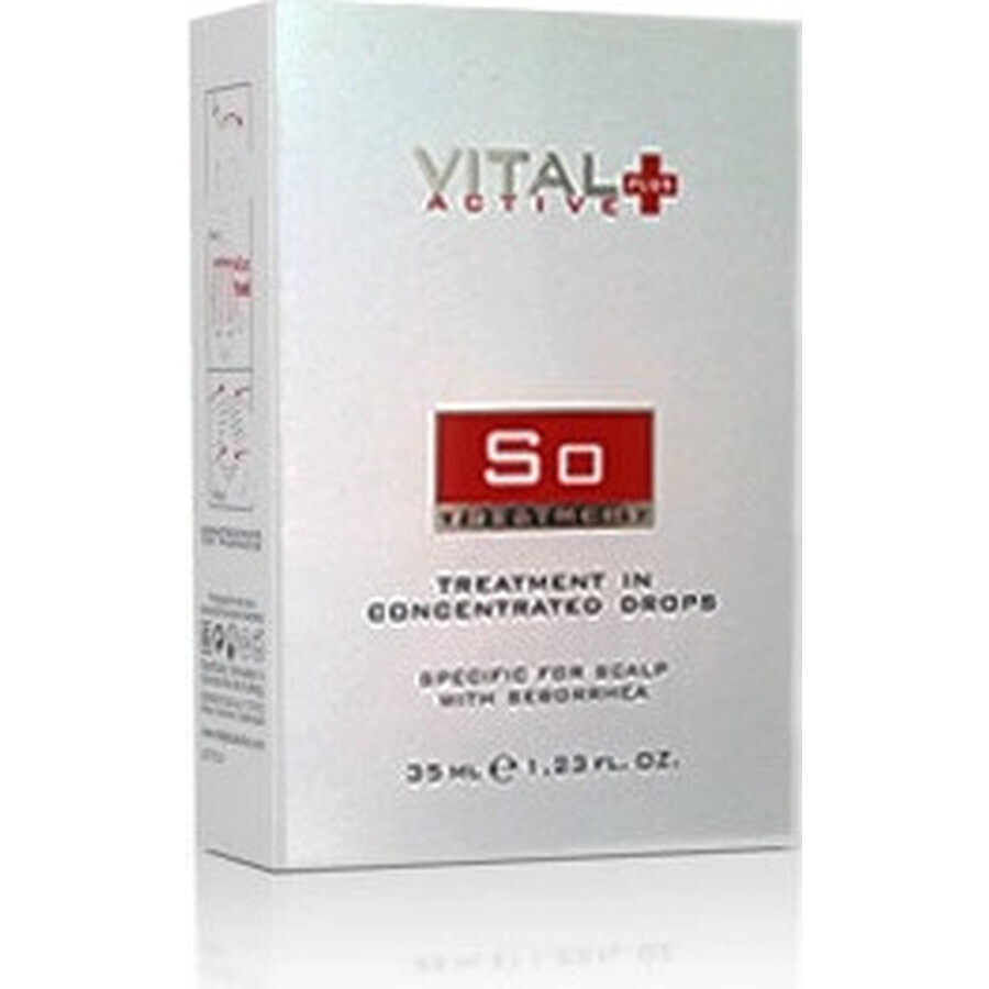 VITAL PLUS ACTIVE F+S 40ML PĂR GRAS ȘI MĂTREAȚĂ 1×