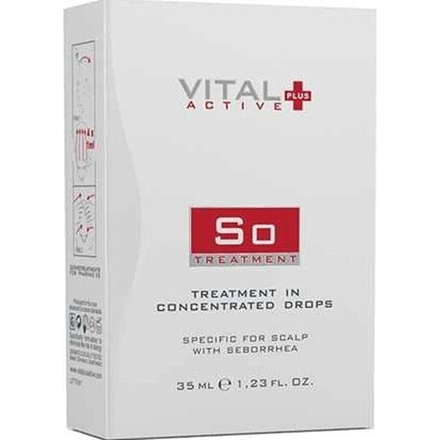 VITAL PLUS ACTIVE F+S 40ML PĂR GRAS ȘI MĂTREAȚĂ 1×