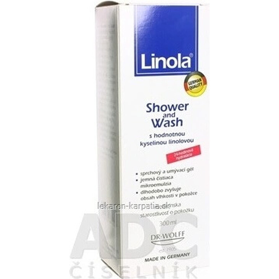 Linola Shower und Wasch 1×300 ml, gel emulsie