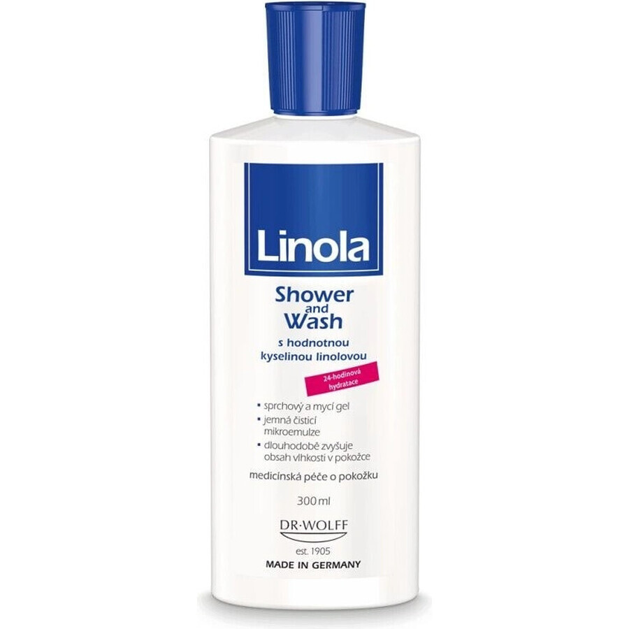 Linola Shower und Wasch 1×300 ml, gel emulsie