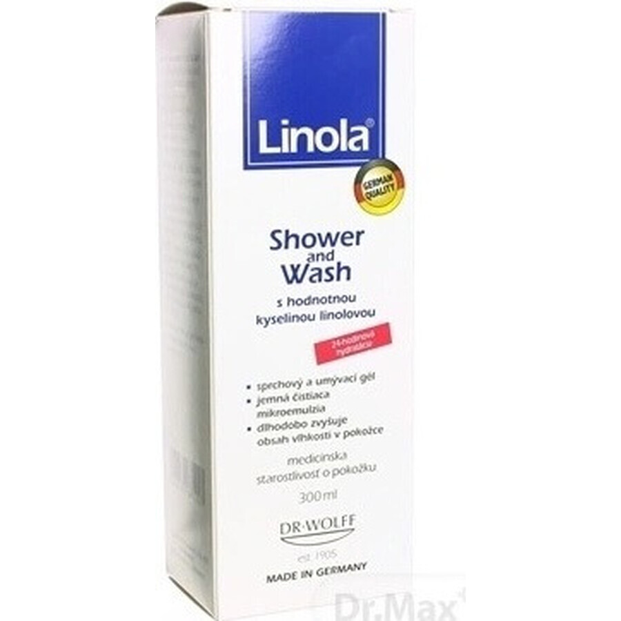 Linola Shower und Wasch 1×300 ml, gel emulsie