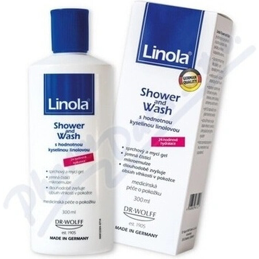 Linola Shower und Wasch 1×300 ml, gel emulsie