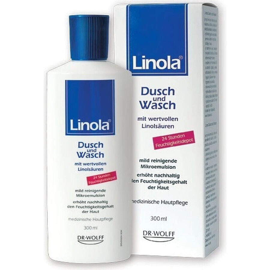 Linola Shower und Wasch 1×300 ml, gel emulsie