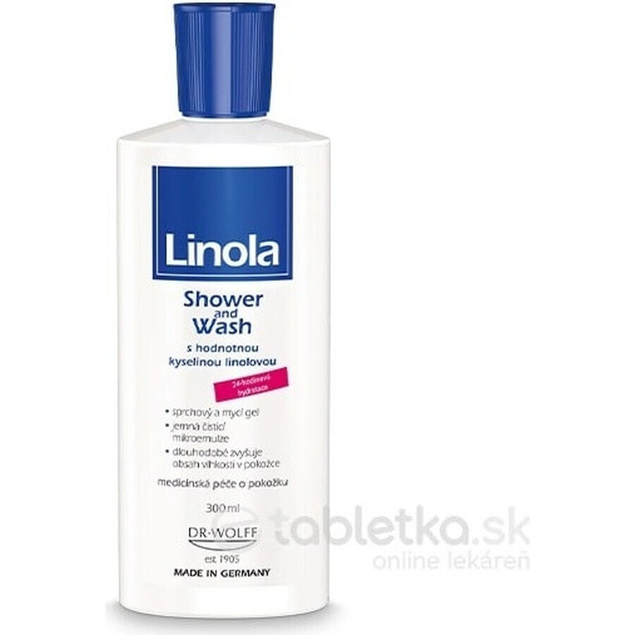 Linola Shower und Wasch 1×300 ml, gel emulsie