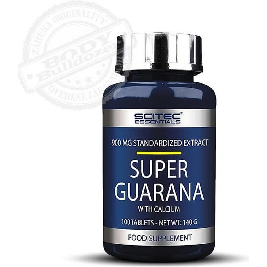 Scitec Nutrition Super Guaranà 1×100 tbl, integratore alimentare