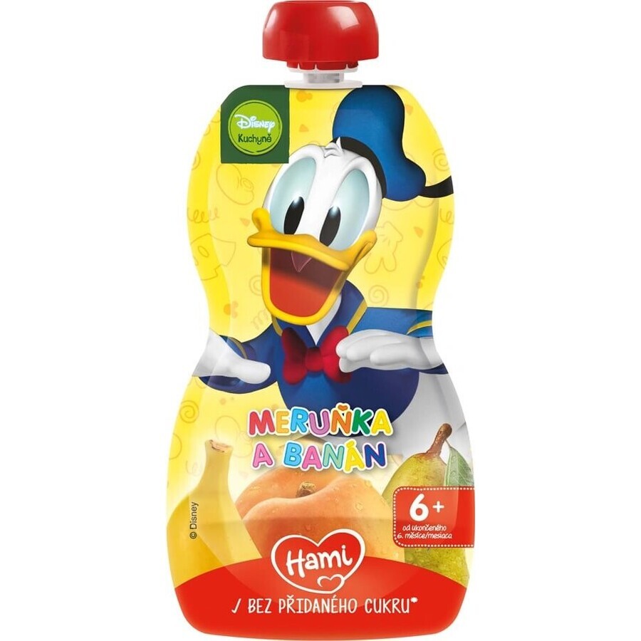 HAMI Disney Minnie capsulă Banană și căpșuni 1×110 g, capsulă de fructe