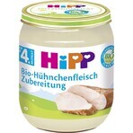 HiPP Bio-Putenpüree 1×125 g, Fleischvorspeise für Kinder