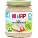 HiPP Bio-Putenpüree 1×125 g, Fleischvorspeise für Kinder