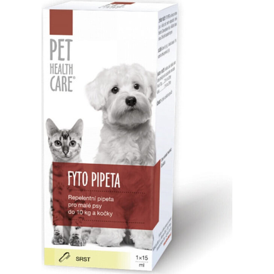 PET HEALTH CARE FYTO PIPETA 1×15 ml, repelent