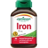 JAMIESON IRON 35 mg CU ELIBERARE PROGRESIVĂ 1×60 tbl, fier