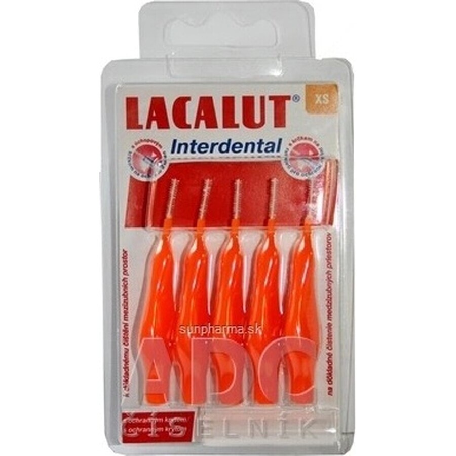 LACALUT INTERNELE TANDBORSTELS XS 1×5 st, borstels