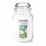 Yankee Candle - Grand coffret cadeau 1×567g bougie en coton propre avec plumes Sharpie, bougie parfumée