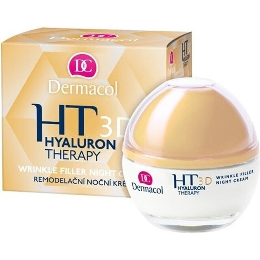 DERMACOL HYALURON THERAPY 3D Crema Notte 1×50 ml, crema notte