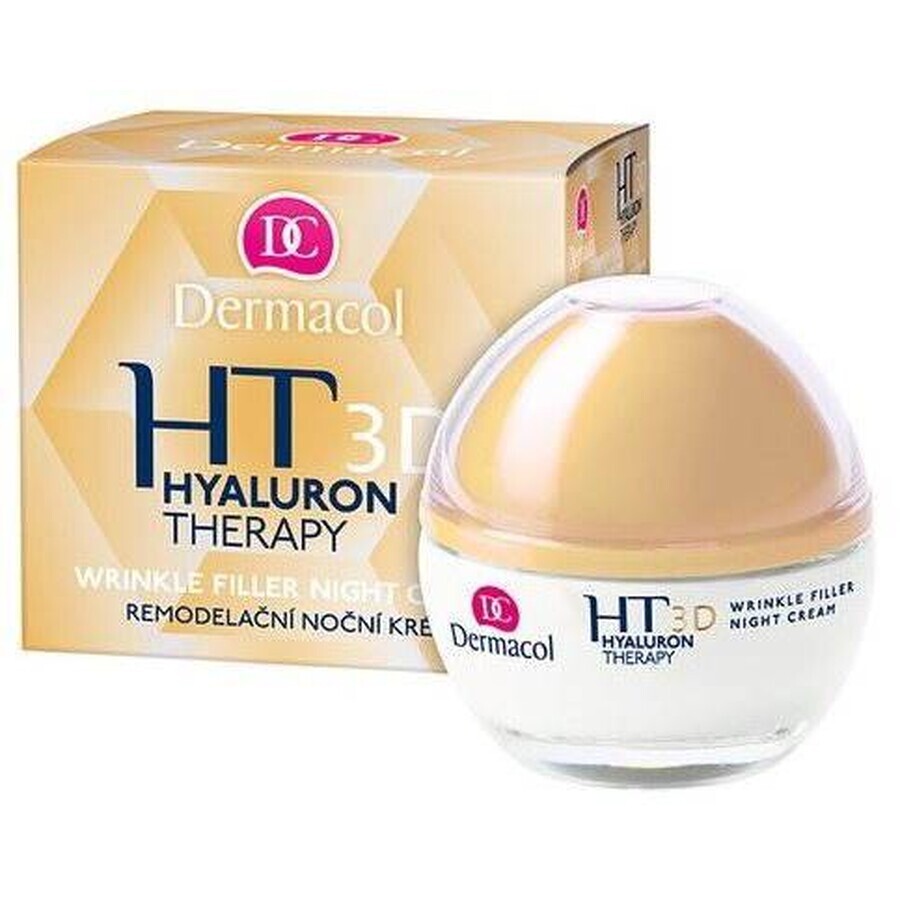 DERMACOL HYALURON THERAPY 3D Crema Notte 1×50 ml, crema notte