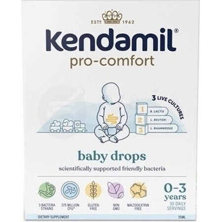 Kendamil pro-comfort picături pentru copii 1×7,5 ml, supliment alimentar