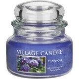 Village Candle Lumânare parfumată în sticlă - Hydrangea - Hydrangea, mică 1×1 buc, lumânare parfumată