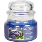 Village Candle Vela perfumada en vidrio - Hortensia - Hortensia, pequeña 1×1 ud, vela perfumada