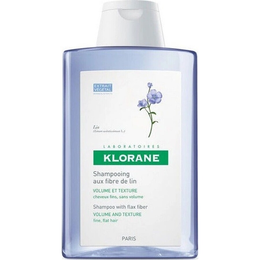 KLORANE ȘAMPON cu in organic 1×200ml, șampon pentru păr fin fără volum