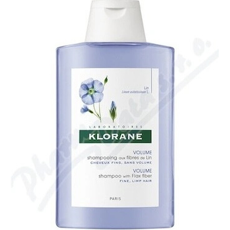 KLORANE ȘAMPON cu in organic 1×200ml, șampon pentru păr fin fără volum