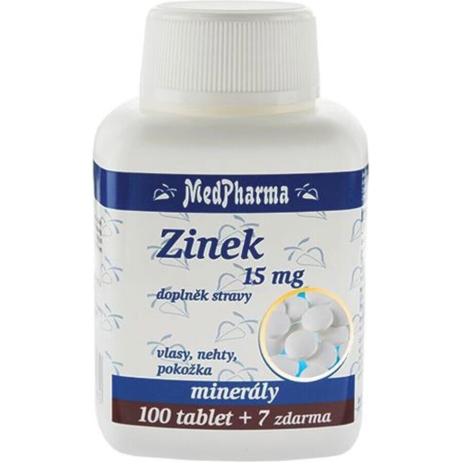 MedPharma ZINOC 15 mg 1×37 tbl, Zink