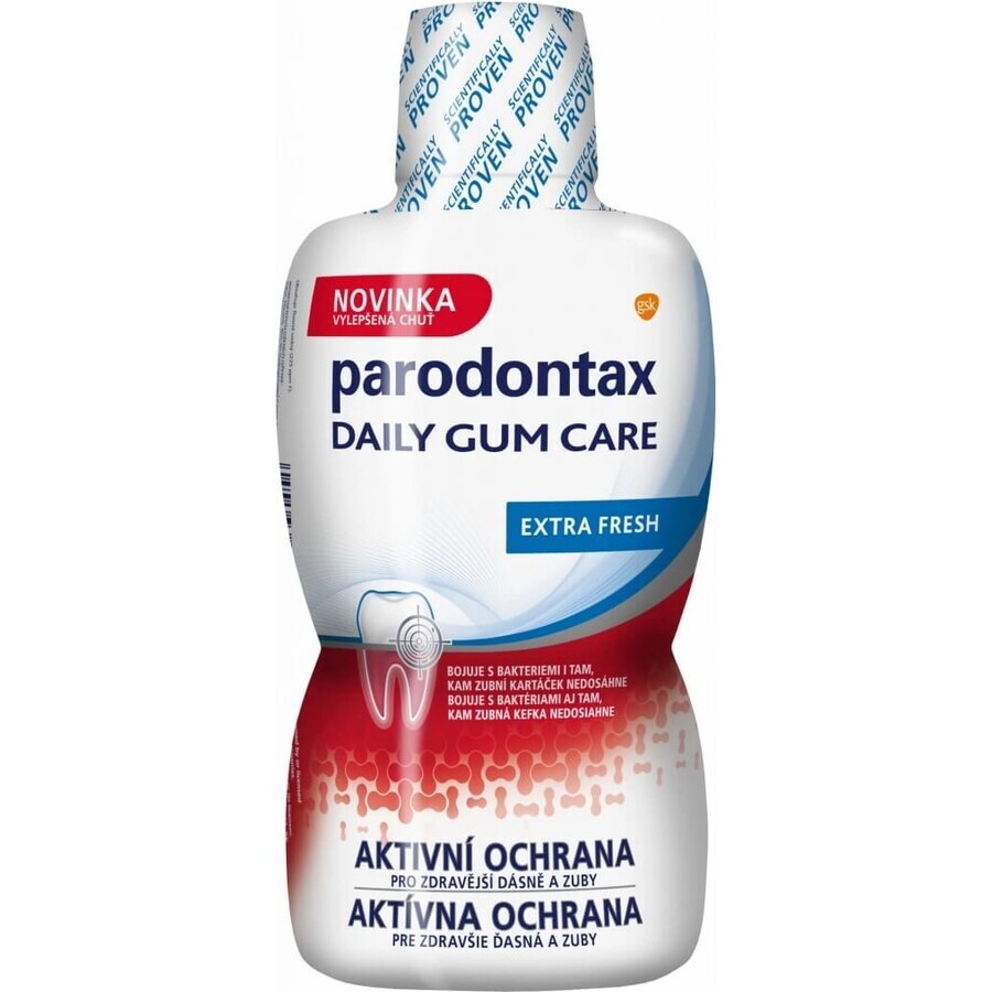 Parodontax Daily Gum Care Extra Fresh enjuague bucal 1×500ml, enjuague bucal