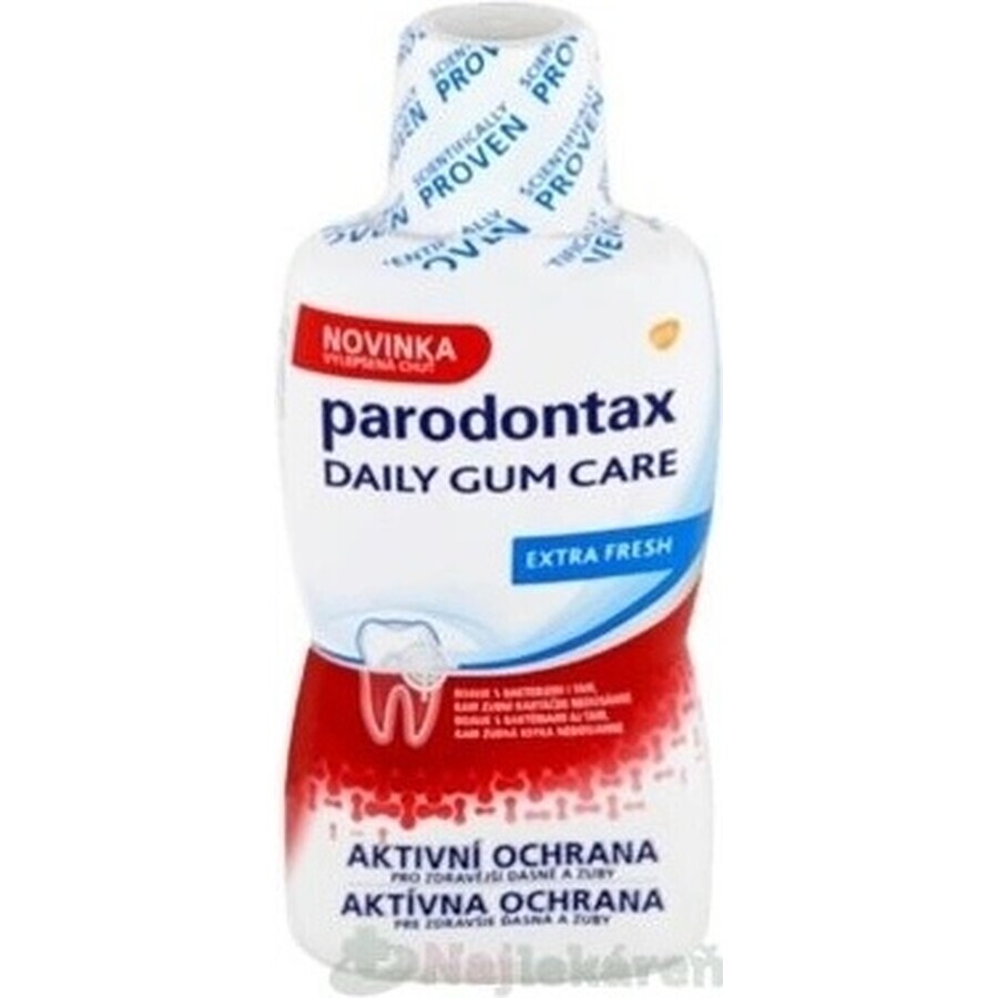 Parodontax Daily Gum Care Extra Fresh enjuague bucal 1×500ml, enjuague bucal