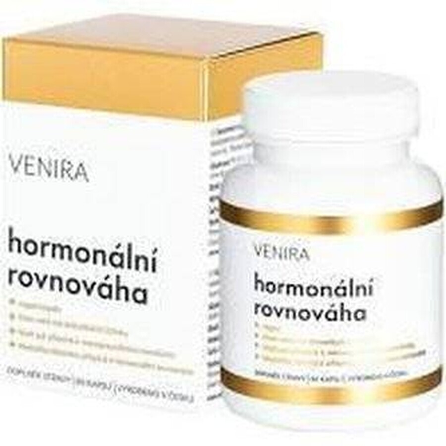 VENIRA Hormonal balance 1×80 cps, supliment alimentar pentru echilibru hormonal