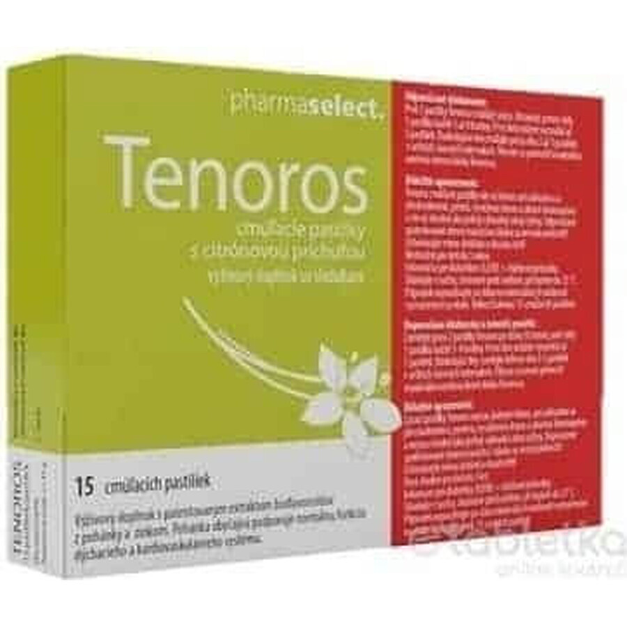 TENOROS 1×15 buc, pastiluțe pentru supt