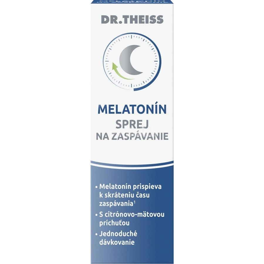 MELATONIN 30ML DR.THEISS SPRAY 1×30 ml, supliment nutritiv