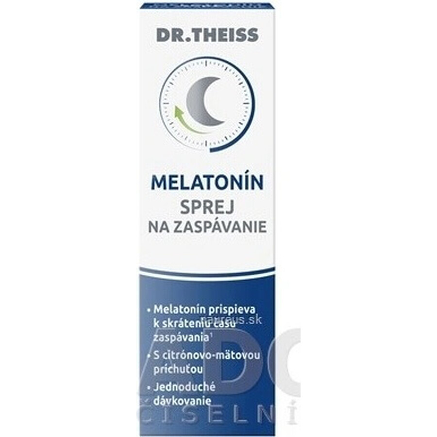 MELATONIN 30ML DR.THEISS SPRAY 1×30 ml, supliment nutritiv