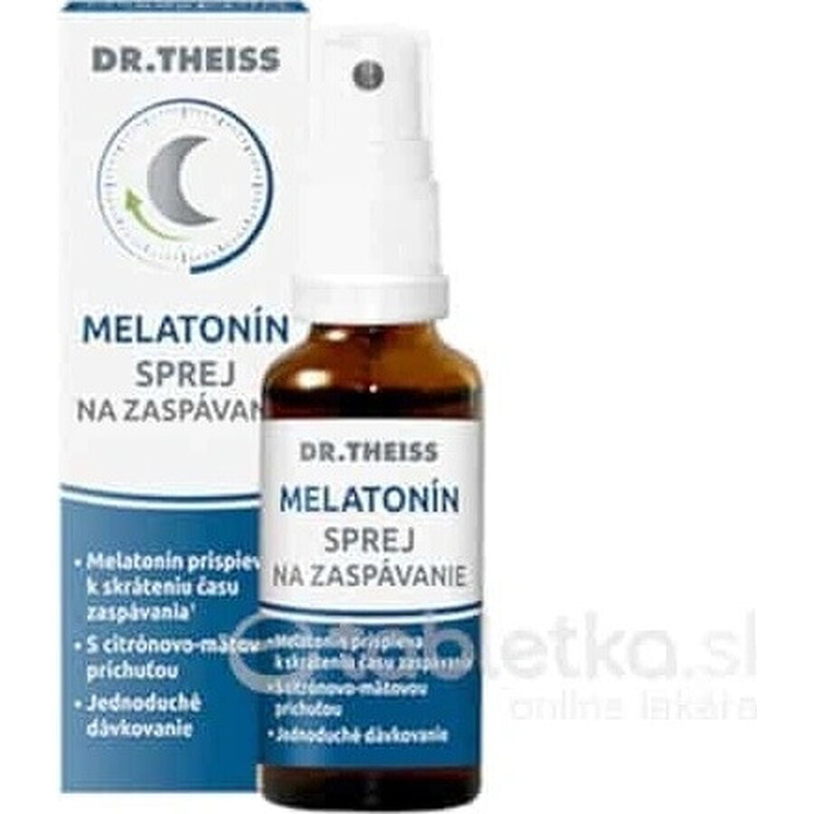 MELATONIN 30ML DR.THEISS SPRAY 1×30 ml, supliment nutritiv