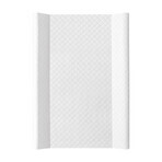 CEBA Tappeto di ricambio 2 piazze con pannello solido (50x80) Comfort Caro bianco 1×1 pz.