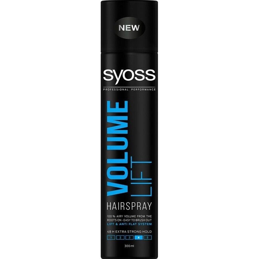 Spray de păr Syoss Volume Lift 1×300 ml, fixativ