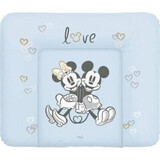 CEBA Covoraș de schimb moale pentru comodă (75x72) Disney Minnie & Mickey Gri 1×1 buc