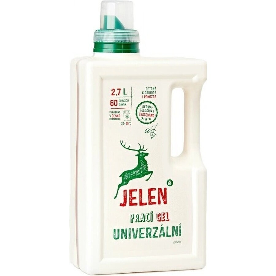 Gel Detergente Ciervo 2,7L Universal 60P 1×2,7L, Gel Detergente Universal