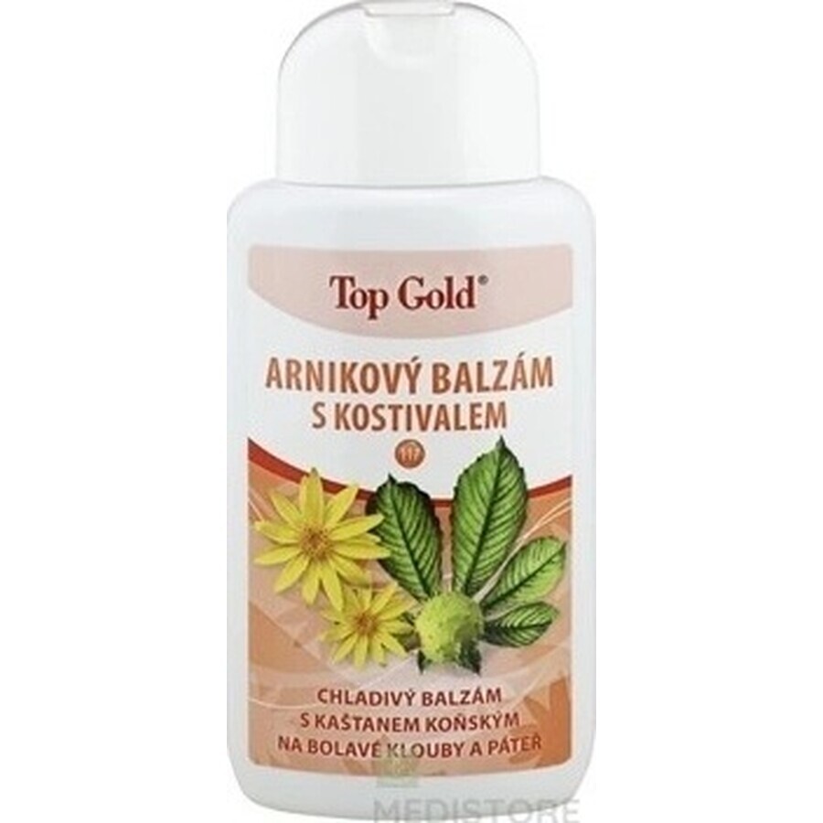 TOP GOLD Balsam de arnică cu măduvă osoasă 1×200 ml, balsam