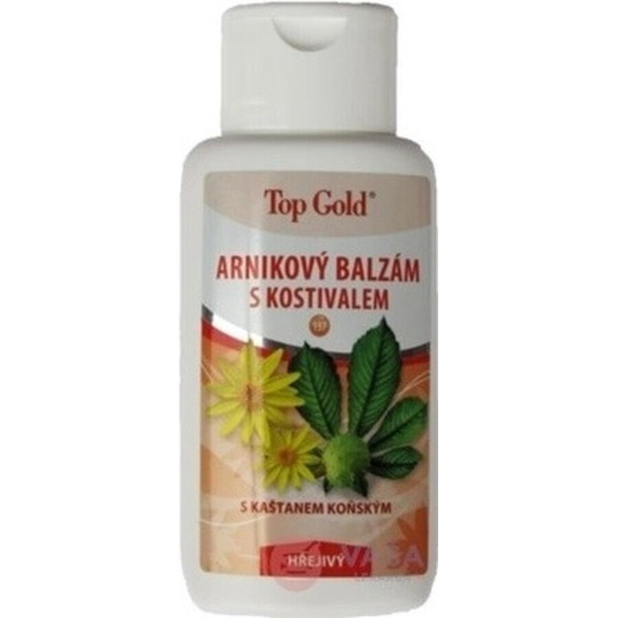 TOP GOLD Balsam de arnică cu măduvă osoasă 1×200 ml, balsam