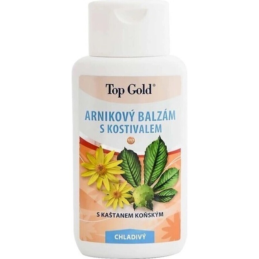 TOP GOLD Balsam de arnică cu măduvă osoasă 1×200 ml, balsam