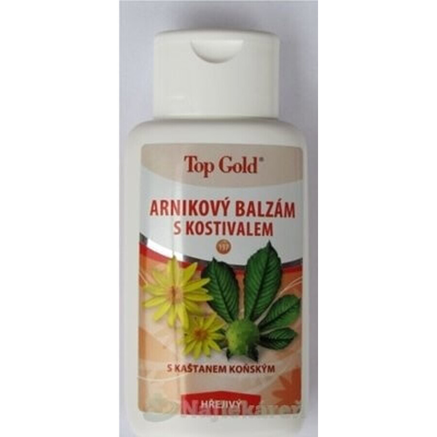 TOP GOLD Balsam de arnică cu măduvă osoasă 1×200 ml, balsam