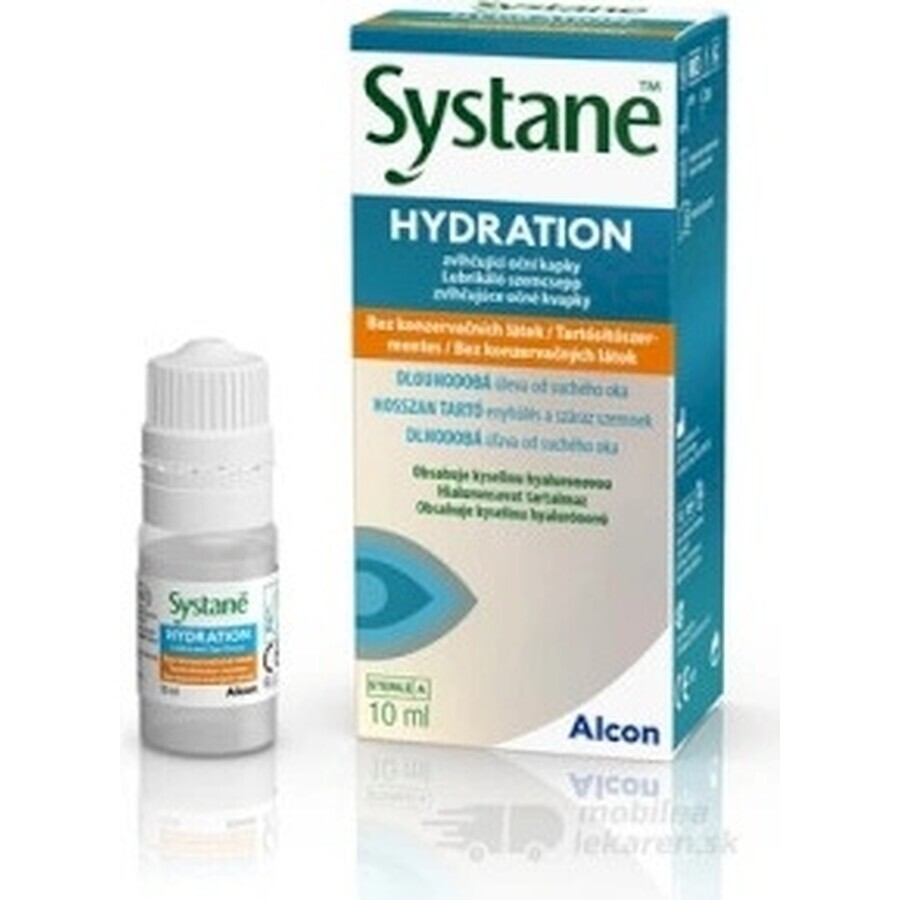 SYSTANE HYDRATION sin conservantes 1×10 ml, colirio hidratante